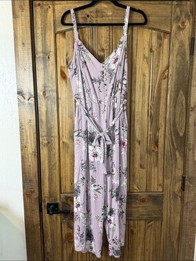 torrid Lavender Floral Jumpsuit